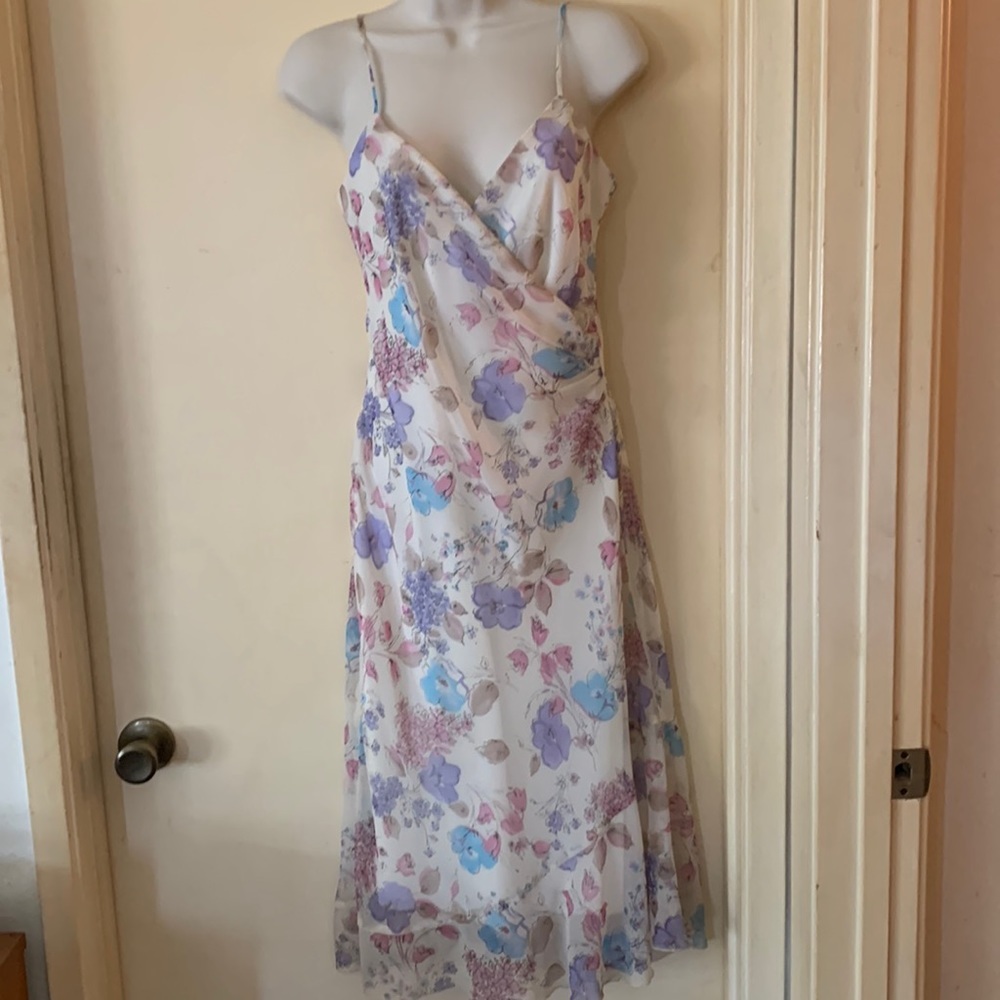 New York and Co summer floral dress size 2